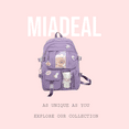 thumbnail image 5 of MIADEAL Girls Cute Teddy Bear Backpacks, Back to School Backpacks, 5 of 5