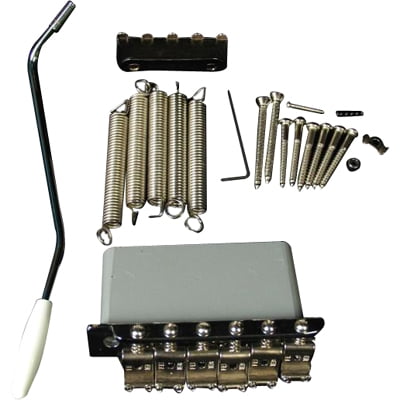 6-Saddle American Vintage Series Stratocaster Tremolo Assembly (Chrome)