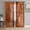 Burnt Orange, variant on Sheer Curtains 84 Inches Long 2 Panels Set for Living Room, Burnt Orange Semi Sheer Curtains for Windows, Retro Oil Painting Modern Abstract Art Aesthetics Voile Window Treatments Rod Pocket Curtain
