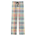 thumbnail image 6 of Txeol Mens Pajama Pants with Pockets Classic Plaid Lounge Sleep Bottoms Lightweight Straight Leg Drawstring Waist Pants,Multicolor,XL, 6 of 10