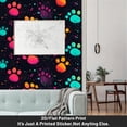thumbnail image 5 of 1 piece, fashionable and artistic self-adhesive removable wallpaper, 2D flat abstract pattern PVC wallpaper, can be spliced, home decoration background wall paper decorative wallpaper, suitable for k, 5 of 11