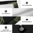 thumbnail image 6 of Sage Green Rose Outdoor Rug for Patio/Deck/Porch, Non-Slip Large Area Rug 6 x 9 Ft, Vintage Abstract Garden Flower Floral Black Indoor Outdoor Rugs Washable Area Rugs, Camping Rug Carpet Runner, 6 of 8