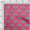 thumbnail image 1 of oneOone Viscose Jersey Fabric Animal Face Block Decor Fabric Printed BTY 60 Inch Wide, 1 of 5