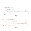 thumbnail image 3 of Sonducket Glasses Chain String Unique Decorative Supplies Decoration Necklace Retainer Lightweight Durable Jewelry Alloy Type3 NO3, 3 of 6