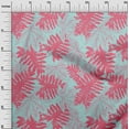 thumbnail image 3 of oneOone Cotton Cambric Arctic Blue Fabric Tropical Quilting Supplies Print Sewing Fabric By The Yard 42 Inch Wide, 3 of 4
