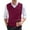 Wine #5, variant on Zimjoy Mens Sweater Vest V Neck Basic Vintage Sweater Vest Casual Knit Pullover Vest Sleeveless Oversized Men Sweater, Orange L