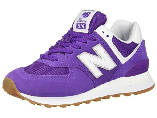 New balance sneakers purple Clearance
