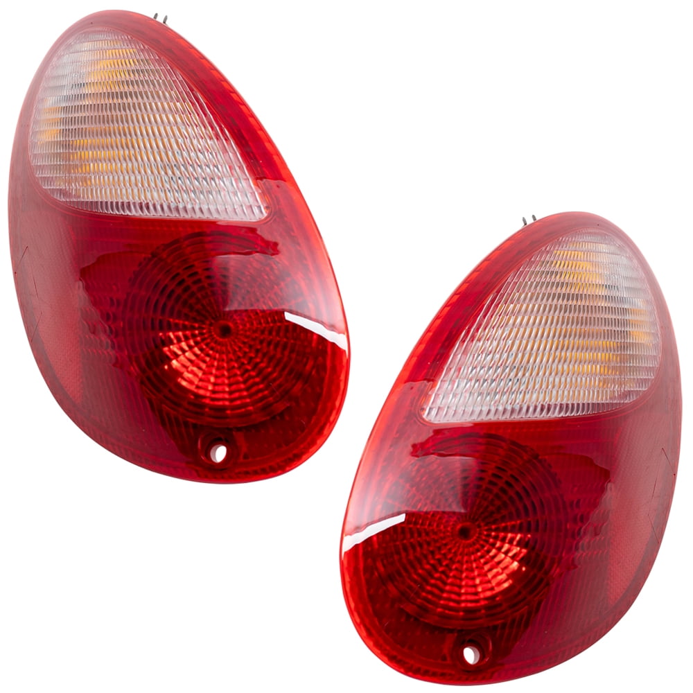 Driver and Passenger Taillights Tail Lamps Replacement for Chrysler 5116223AB 5116222AB 