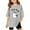 Grey, variant on Tiijoy Toddler Girls Graphic Tee Loose Short Sleeve Crew Neck T Shirt for Kids, Sizes 3-4T