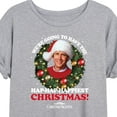 thumbnail image 3 of National Lampoon's Christmas Vacation - Clark's Happiest Christmas - Women's Oversized T-Shirt, 3 of 5