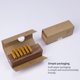 thumbnail image 4 of Organizador De Cables De Madera Resistente Organizador De Cables Soporte De Cables Prácticos Clips De Gestión De Cables Para Organizar El Cable De Carga Del Escritorio De La Tableta De La Oficina seitruly HA024933-02, 4 of 6