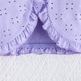 thumbnail image 6 of Placlothes Tutu Dress and Skirt Outfits for Girls 2 Piece Set with Cute Tops Little Girls and Big Girls Summer Fall Solid Purple Birthday Kids Size 3 T, 6 of 8