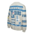 thumbnail image 3 of Men's Mitchell & Ness  Heather Gray Detroit Lions All Over Print Vintage Fleece Crewneck Sweatshirt, 3 of 3