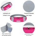 thumbnail image 3 of Hukapapa Nylon deportes al aire libre maratón correr fitness bolso ajustado cinturón invisible bagred, 3 of 5