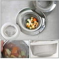 Sink Strainer for Shower Plug Hole Hair Catcher Fits Tub or Kitchen