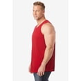 thumbnail image 3 of KingSize Men's Big & Tall Shrink-Less Lightweight Tank, 3 of 6