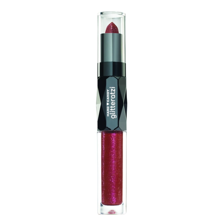 Hard Candy Glitteratzi Crystal Lip Duo, 1693 Plum Shine .32