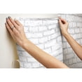 thumbnail image 5 of ROOMMATES PAPIER PEINT AUTO-ADHESIF WHITE BRICK, 5 of 5