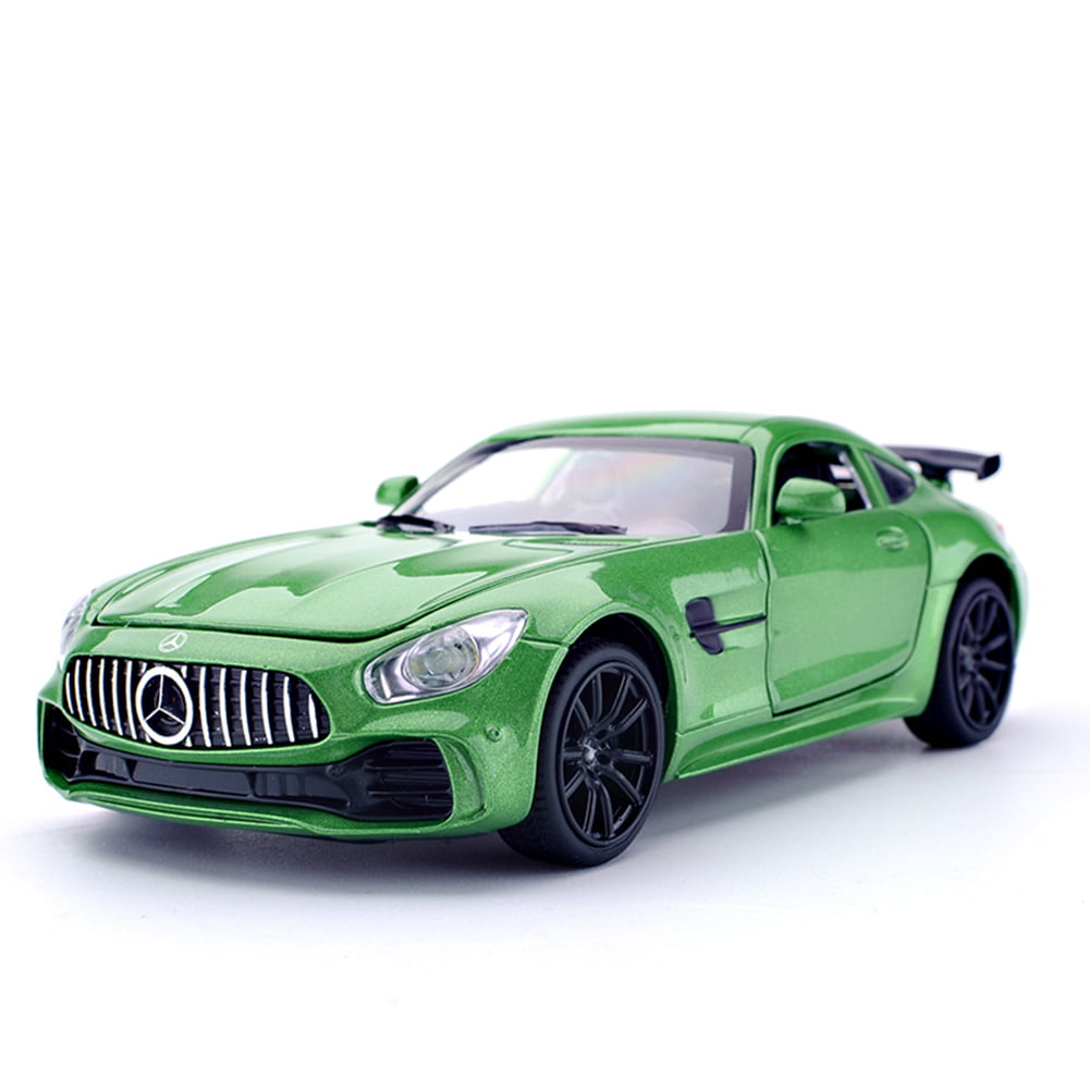 1:32 Benz AMG GTR Model Sports Car Sound & Light Alloy Diecast Toy Vehicles Gift 