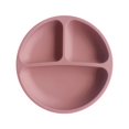 thumbnail image 1 of Silicone Dining Plate Infant Dinner Dinnerware Toddlers Adults Washable Eating Bowls Reusable Dish Tableware Household Pink, 1 of 6