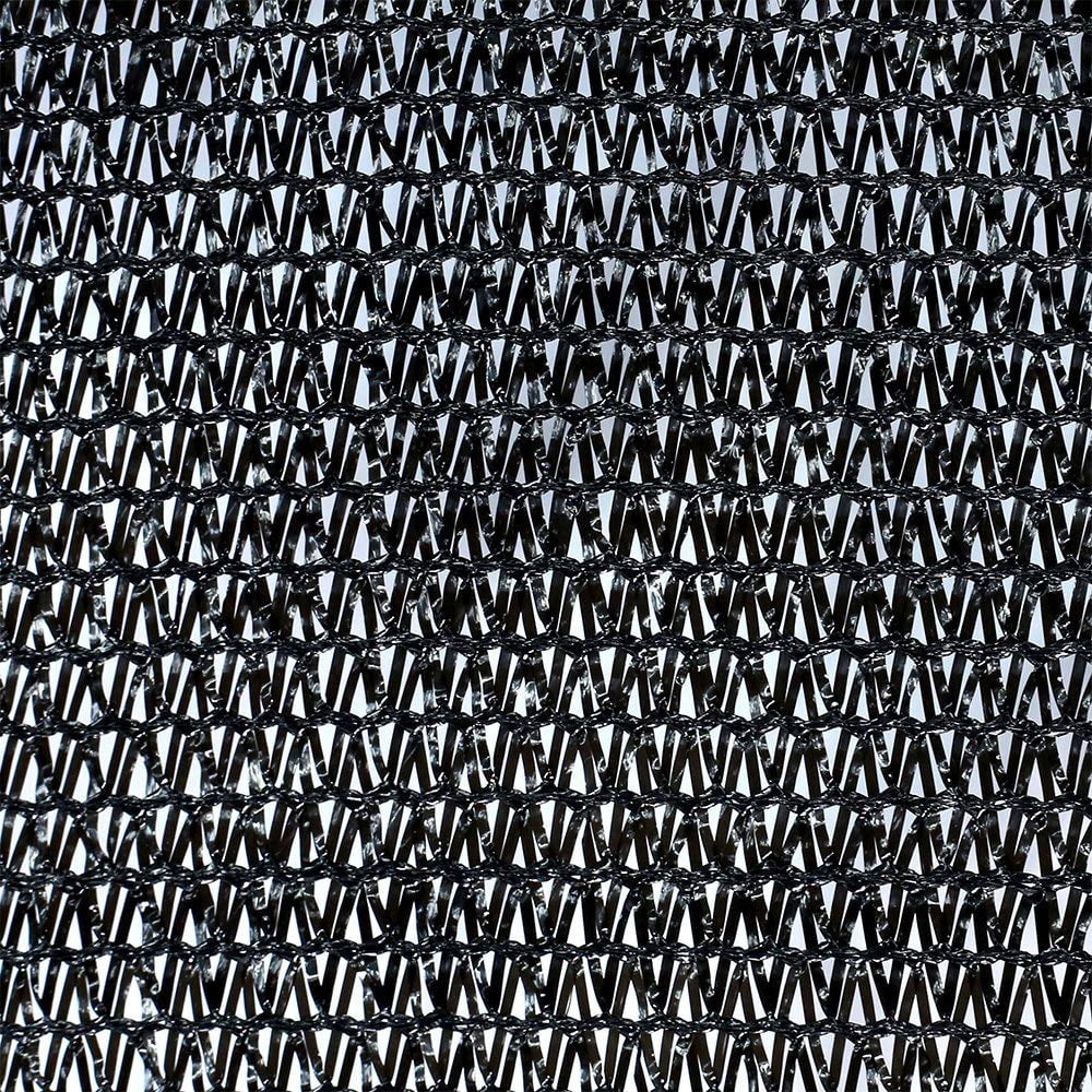 Agfabric 70% Sun-Block Shade Cloth Net Mesh Shade with Grommets for Garden Patio 10 X 16, Black
