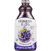 (8 pack) (8 Pack) Honest Kids Organic Juice, Goodness Grapeness, 59 Fl Oz, 1 Count
