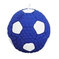 thumbnail image 5 of Pelota divertida para mascotas, juguete interactivo resistente para perros, juguetes de limpieza de dientes para masticar, látex seguro para perros pequeños y medianos, fútbol L, 5 of 5