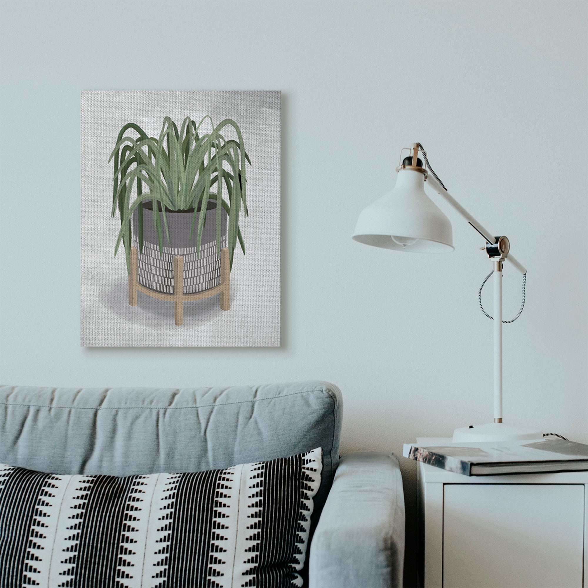 Stupell Home Décor Framed Canvas Art Print, 2" x 25"