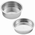 thumbnail image 2 of 2Pcs 51mm Stainless Steel Coffee Machines Pressurized Filter Basket Powder Basket Coffee Bottom Filter Holder Filter.., 2 of 5