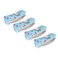 thumbnail image 1 of Knitting Needle Case, Multipurpose Portable Crochet Hook Storage Bag Blue 4pcs Durable Large Capacity  for Home for Tailor's Shop, 1 of 7
