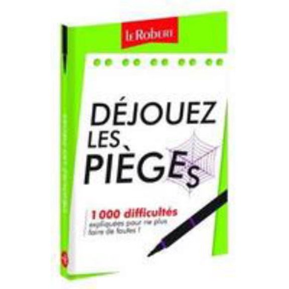 Pre-Owned Déjouez les pièges (Paperback) 2321011041 9782321011040