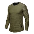 thumbnail image 5 of Vetsdori Mens Long Sleeve Shirts Lightweight Breathable Pullover Winter Sport Casual Travel Crew Neck Tshirts for Men, 5 of 6