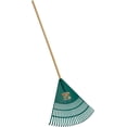 thumbnail image 3 of 24 Inch Leaf & Lawn Rake with 48 Inch Hardwood Handle - Extra-Wide, Durable Rake for Lawns, Gardens, and Yard Cleanup$$Garden & Patio, 3 of 10