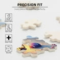 thumbnail image 4 of 500 Piece Serene Beach Sunset Jigsaw Puzzle For Adults – Relaxing Ocean View Puzzle Challenging & Fun Activity Beautiful Artwork Great Gift Idea, 4 of 7