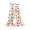 White, variant on Miaouyo Toddler Girls Overalls Rugby/Cow/Horse Print Sleeveless Bell Bottom Romper