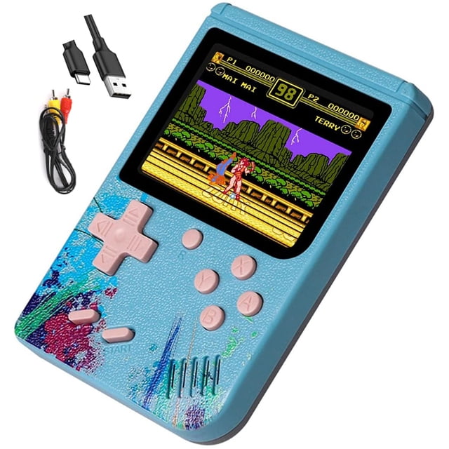 Consola De Juegos Portátil 500 Juegos Clásicos Gratuitos Soporte Para Conectar Tv Consolas De Videojuegos Portátiles Regalos Para Adultos Y Niños matsuzay EL018232-03