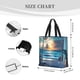 thumbnail image 3 of Easygdp Ocean View Bedroom Bolsa Tote para Mujer, Bolso de Hombro para Trabajo, Playa, Viajes, Compras y Supermercado, 3 of 7