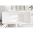thumbnail image 4 of Elegant Kitchen & Bath BT30667GW-WHT 67 in. Rectangle Bathtub, Glossy White with Polished White Trim, 4 of 8