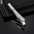 thumbnail image 2 of NIBOLOG 1Pc Men Simple Plain Skinny Necktie Tie Bar Clip Clasp Business Accessory Gift, 2 of 5