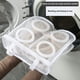 thumbnail image 5 of Bolsa de lavado de zapatos de lavandería | Cojín de espuma de doble capa de malla | Organizador de Almacenamiento de Zapatos de Viaje | Cierre de cremallera | Anillos colgantes | Poliéster, 5 of 9