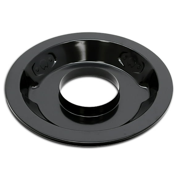 14" Air Cleaner Base Hi Lip Black Finish