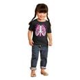 thumbnail image 3 of Halloween Skeleton Rib Cage Hearts Youth T Shirt Tee Girls Infant Toddler Brisco Brands 6M, 3 of 4