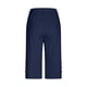 thumbnail image 4 of Leggings capri de 7/8 para mujer: color liso, ligeros, transpirables, cintura elástica para el verano, tallas S-XXXL, 4 of 5