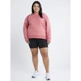 thumbnail image 4 of Athletic Works Women's and Women's Plus Crewneck Sweatshirt, Sizes XS-4X, 4 of 4