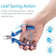 thumbnail image 4 of SPEEDWOX 4 inch Diagonal Pliers Small Wire Cutters Mini Precision Plastic Nippers Plastic Side Cutter Side Cutting Micro Fine Pliers Functional Professional Hand Tool with Spring for Jewelry Making, 4 of 8