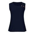 thumbnail image 6 of HADST Tank Tops for Women Elegant Dressy Eyelet Camisole Square Neck Button Tunic Shirts Sleeveless for Going Out, 6 of 8
