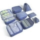 thumbnail image 1 of Organizador de viaje, juego de 8 piezas, organizador de maletas impermeable, organizador de cubos de embalaje, 1 of 5