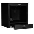 thumbnail image 2 of Global Industrial Countertop CRT Computer Cabinet Black, 2 of 6