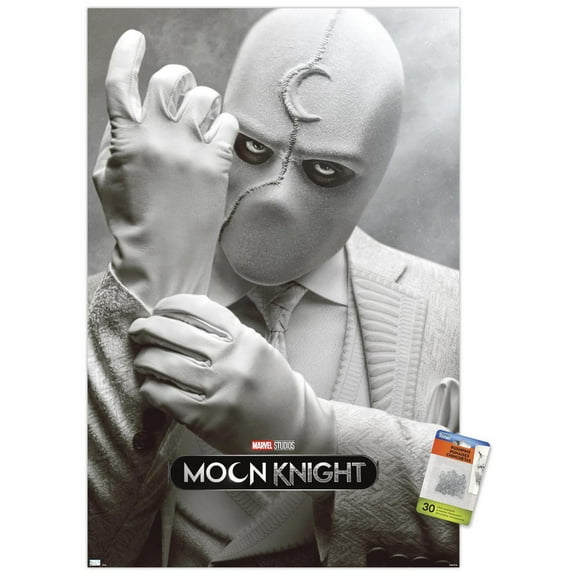 Marvel Moon Knight - Mr. Knight One Sheet Wall Poster, 14.725" x 22.375"