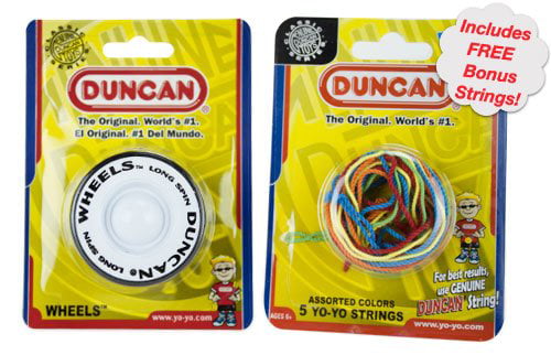 Duncan Wheels Yoyo...Yo-yo Blue...New In Packet 
